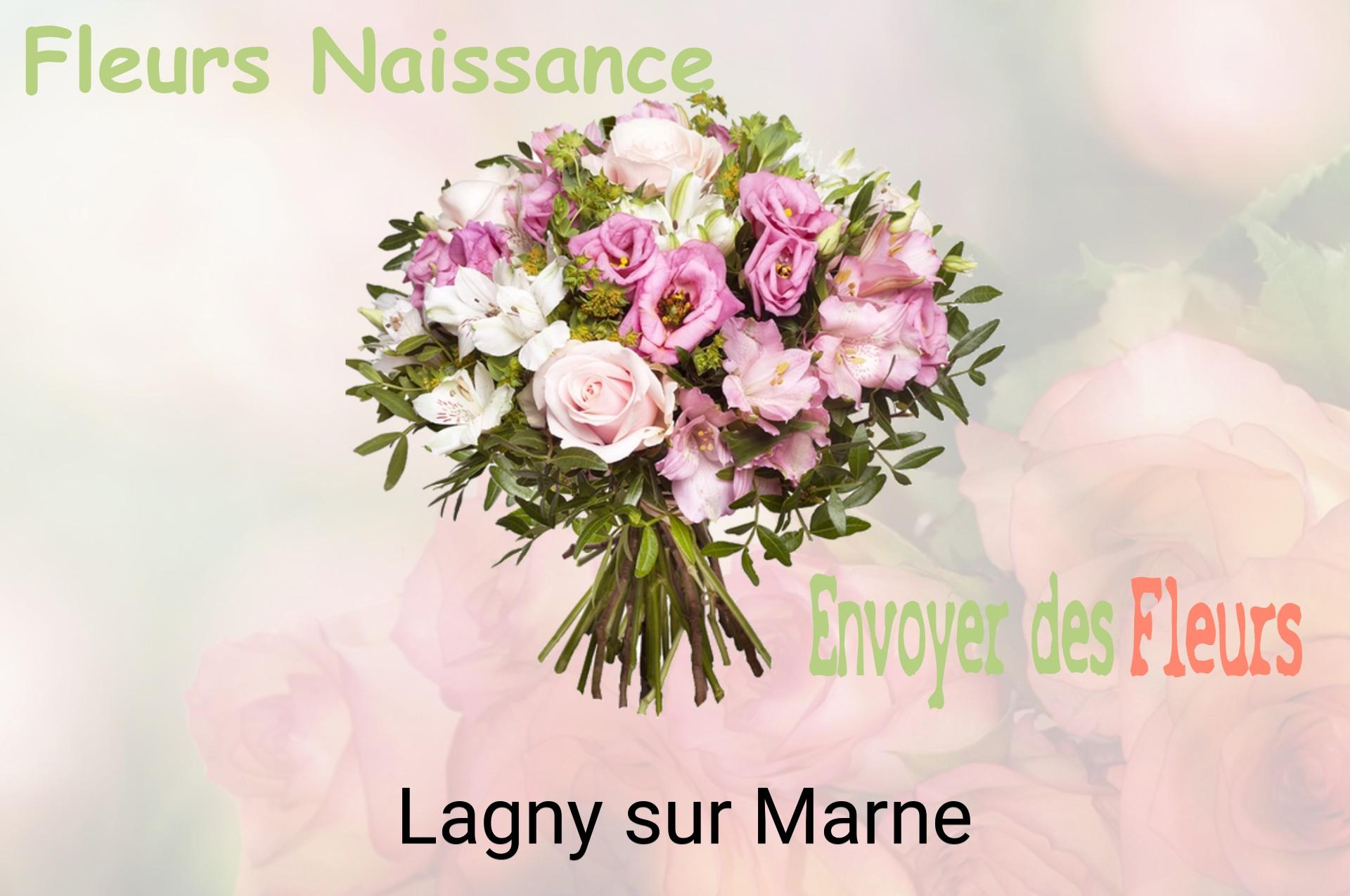 Bouquet de fleurs de naissance livré à Lagny-sur-Marne
