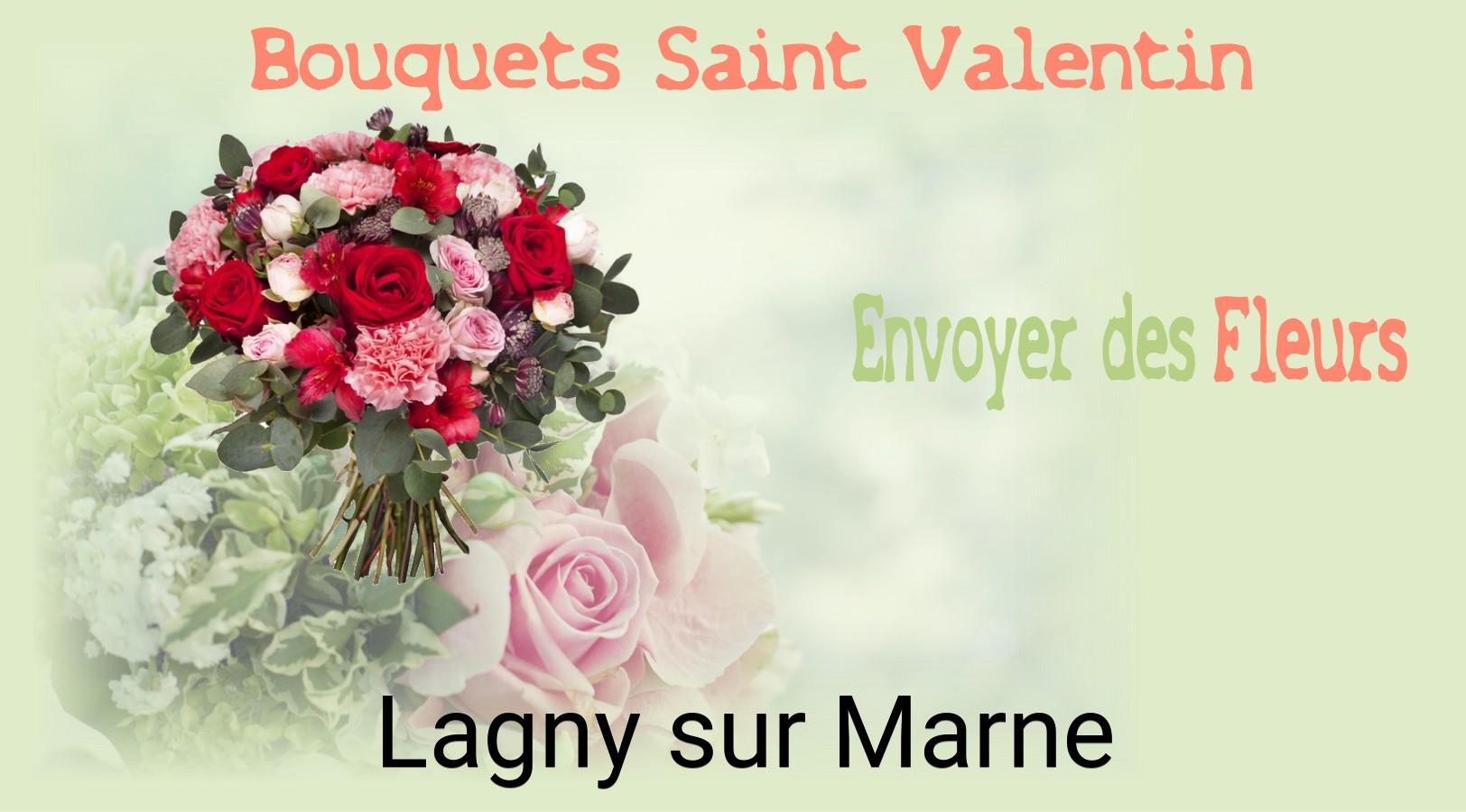 Roses de Saint-Valentin livrées à Lagny-sur-Marne